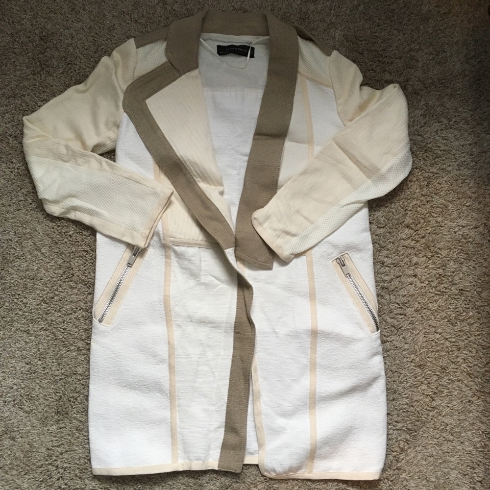 Amazing Zara Woman Asymmetrical Jacket
